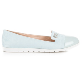 Vices ballerines femme bleu