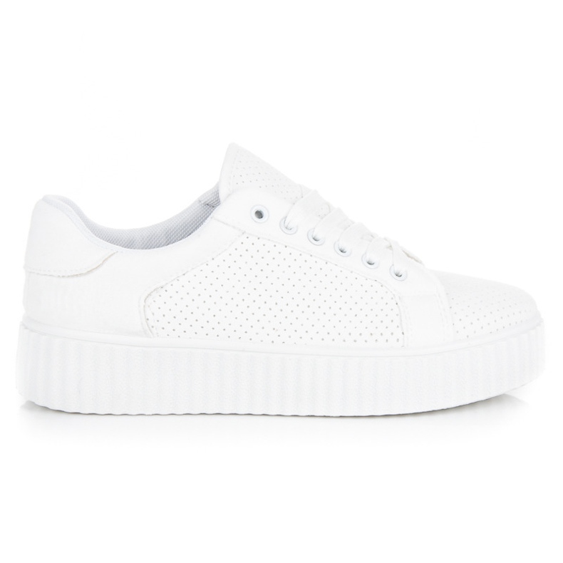 Seastar Baskets en daim sur la plateforme blanche