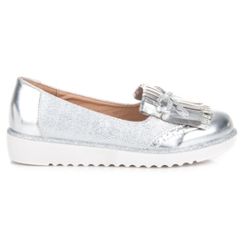 Mocassins sur la plateforme VICES gris