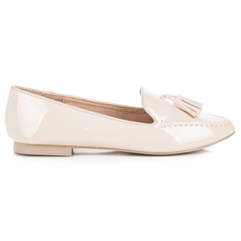 Vices de mocassins laqués brun Vices de mocassins laqués brun