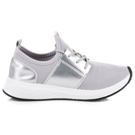 Chaussures de course gris