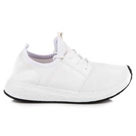 Chaussures de course blanc