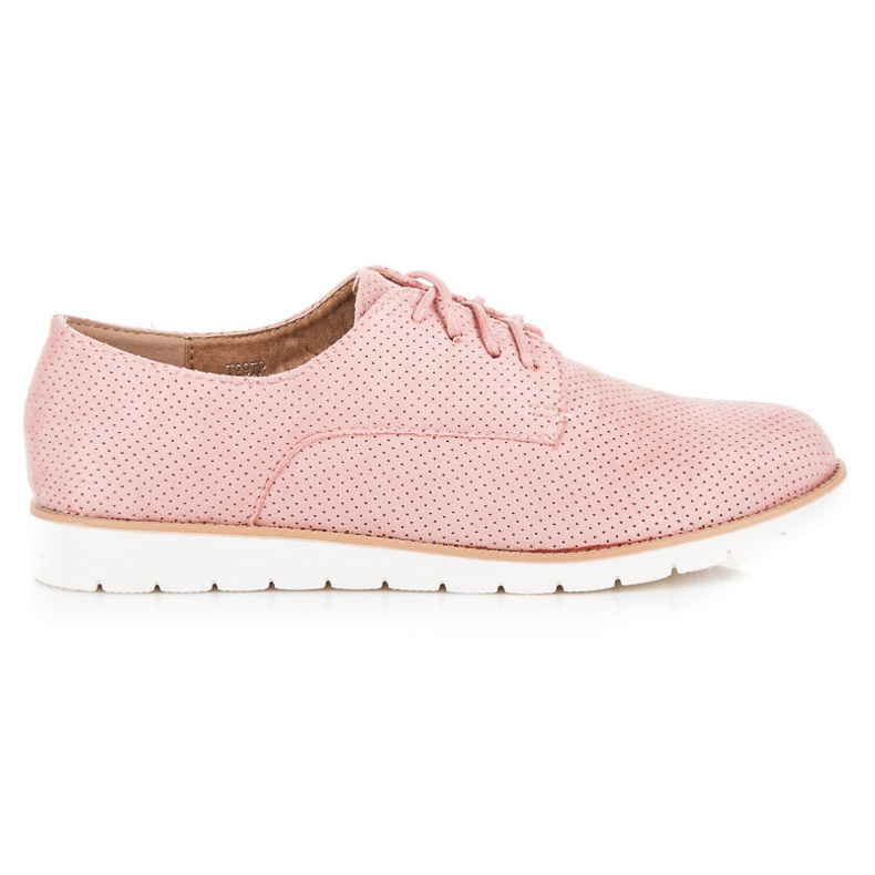 Seastar Chaussures nouées ajourées rose