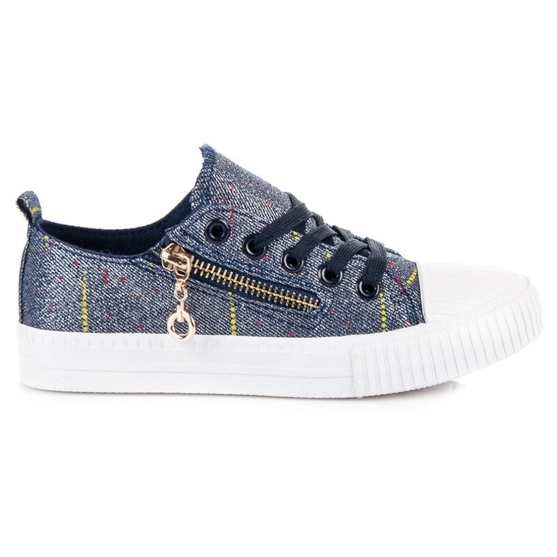 Baskets brillantes pour enfants bleu Baskets brillantes pour enfants bleu