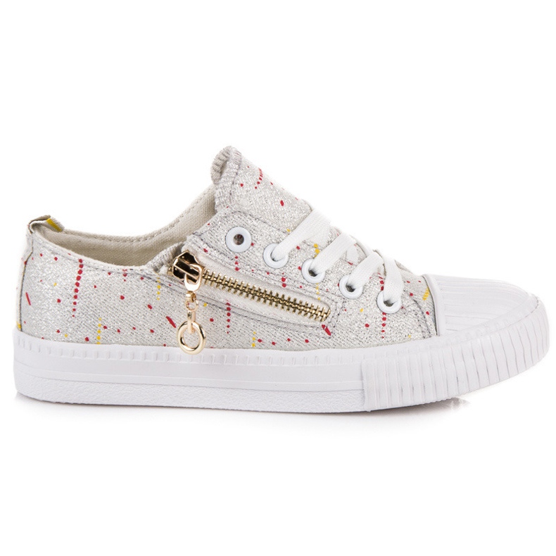 Sneakers brillants pour enfants gris Sneakers brillants pour enfants gris