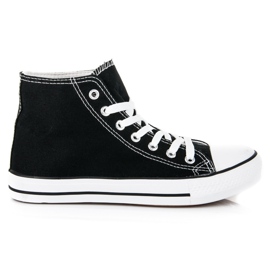 Seastar Baskets montantes femme noir