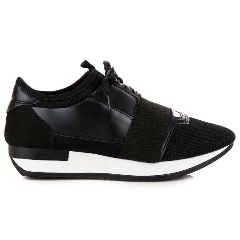 Chaussures de sport à enfiler le noir Chaussures de sport à enfiler le noir