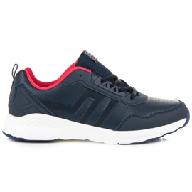 Ax Boxing Chaussures à lacets bleu