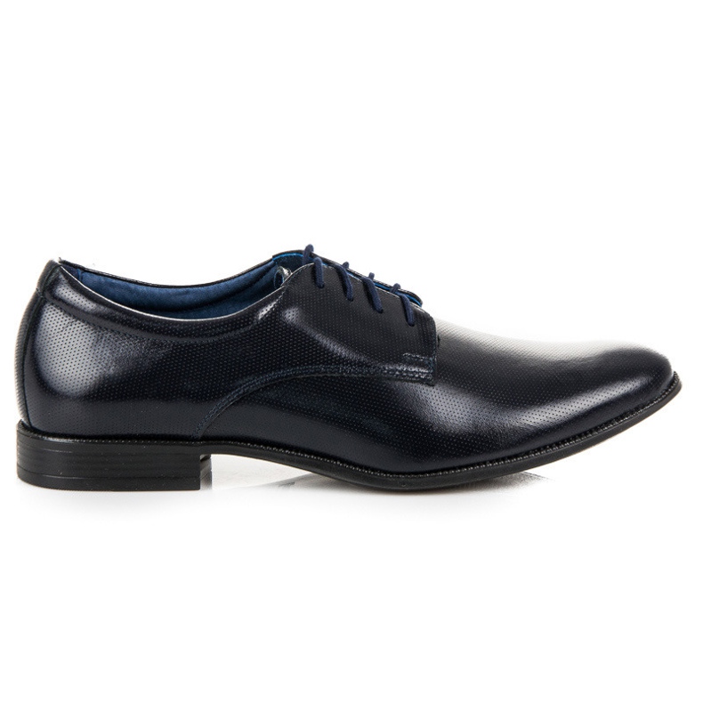 Chaussures en cuir LUCCA bleu