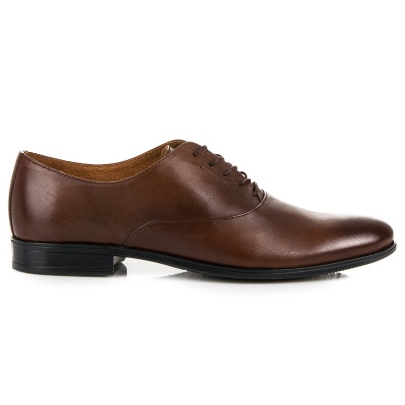 Chaussures en cuir oxfordy lucca brun Chaussures en cuir oxfordy lucca brun