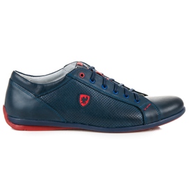 Chaussures lucca sportives bleu marine