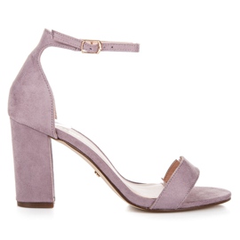 Seastar Sandales Fermées Avec Une Boucle violet
