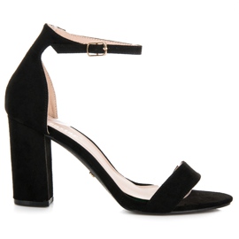 Seastar Sandales fermées par une boucle noir