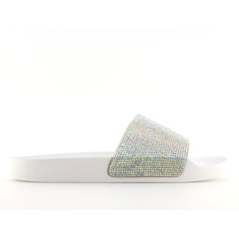 Chaussons en caoutchouc avec oxyde de zirconium blanc S20 blanc