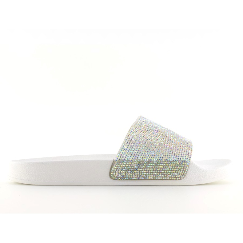 Chaussons en caoutchouc avec oxyde de zirconium blanc S20 blanc blanche