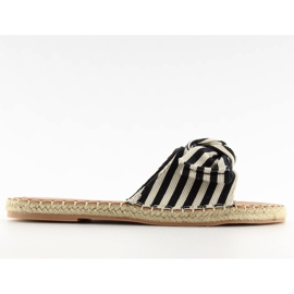 Espadrilles noires LL-133P Noir