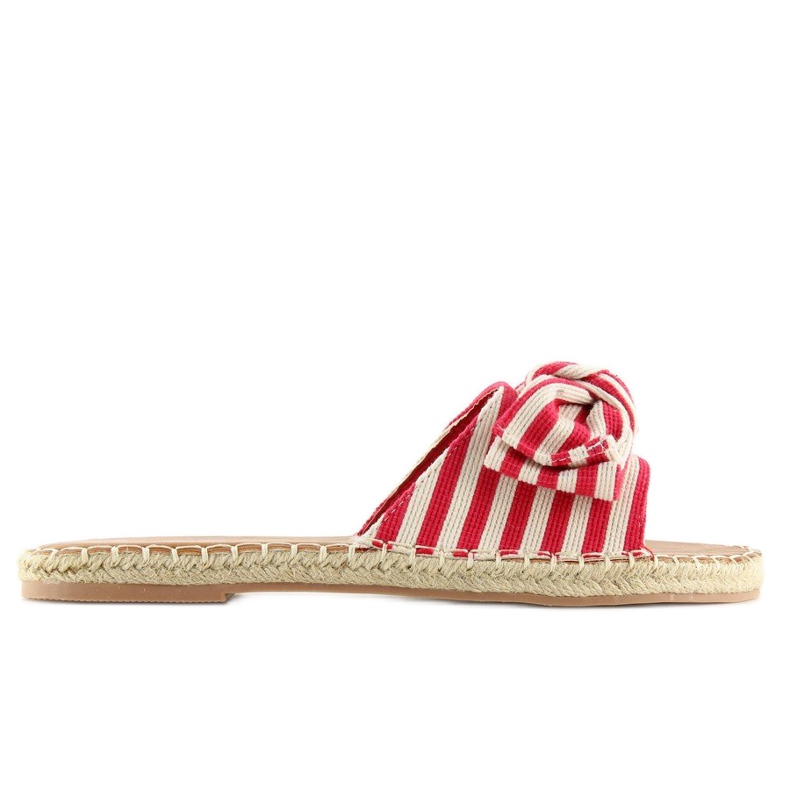 Chaussons espadrilles rouges LL-133P Rouge Chaussons espadrilles rouges LL-133P Rouge