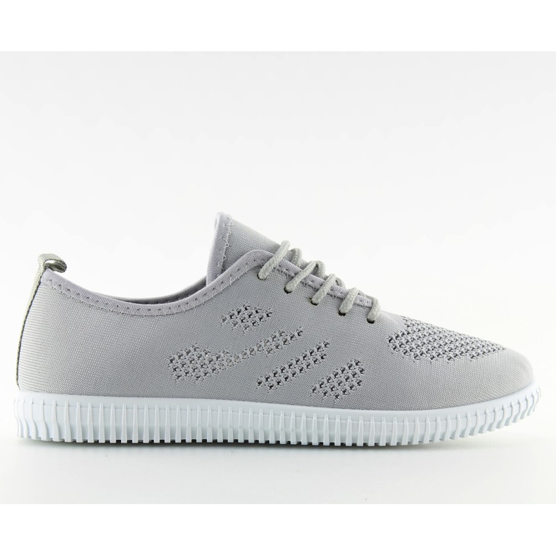 Gris Baskets grises pour femme LA10P Gris