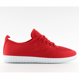 Rouge Baskets rouges femme LA10P Rouge