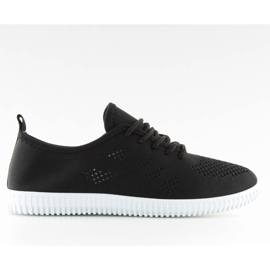 Baskets femme noires LA10P Noir le noir