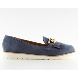 Mocassins pour femme bleu marine G237 bleu Mocassins pour femme bleu marine G237 bleu