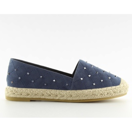 Espadrilles à clous bleu marine 5481 bleu