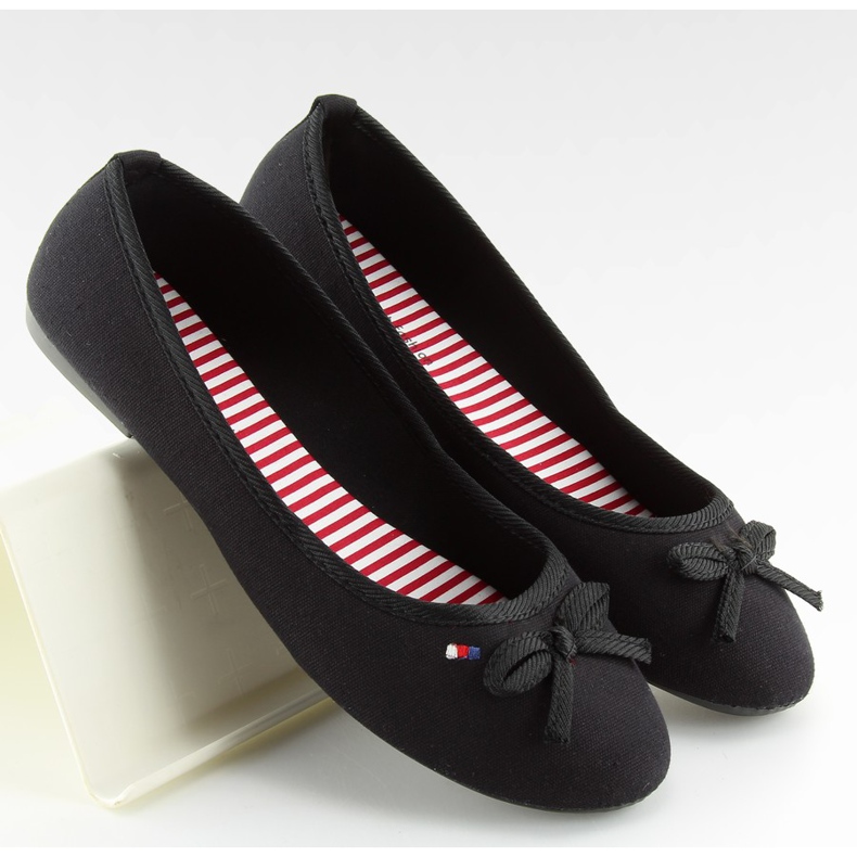 Ballerines femme noires T141 noir le noir