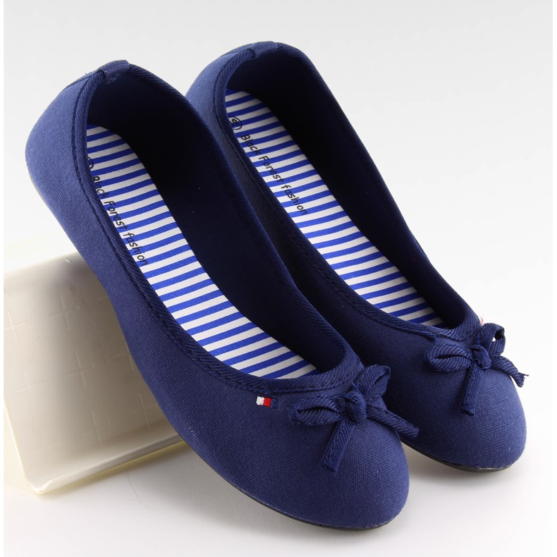 Ballerines femme bleu marine T141 marine
