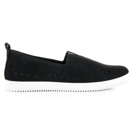 Seastar Slipons en daim le noir