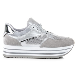 Seastar Chaussures de sport sur la plate-forme gris Seastar Chaussures de sport sur la plate-forme gris