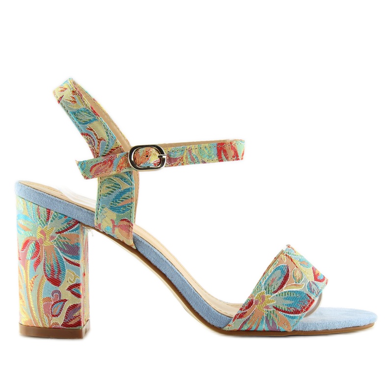 Sandales bleu oriental LT92 bleu
