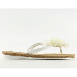 Tongs blanches CK32P blanches