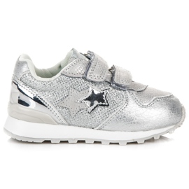 American Club Silver Sneakers Avec American Star gris