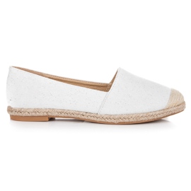 Bestelle Espadrilles à paillettes blanc