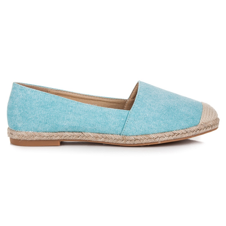 Bestelle Espadrilles à paillettes bleu Bestelle Espadrilles à paillettes bleu