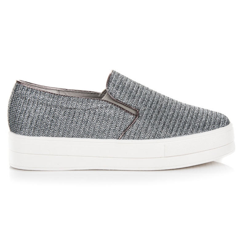Seastar Baskets sur la plateforme de mode gris
