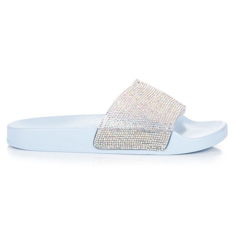 Seastar Chaussons avec cristaux bleu