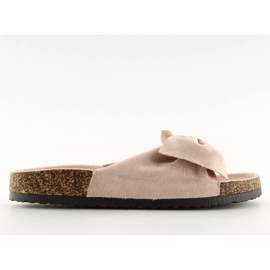 Chaussons liège beige 218-10 beige Chaussons liège beige 218-10 beige