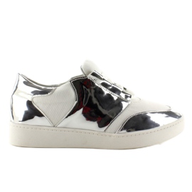 Neon-mirror GQ2336 Chaussures de sport blanches Neon-mirror GQ2336 Chaussures de sport blanches