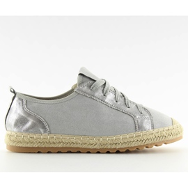 Baskets espadrilles grises BB02P Gris