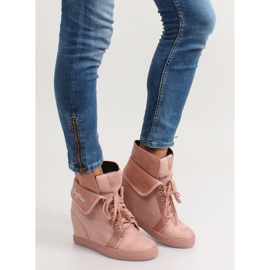 Baskets en daim B12-22 Rose - Grade II