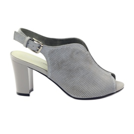 Sandales sur le poste de Sergio Leone 812 gris