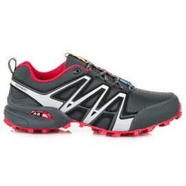Ax Boxing Chaussures de trekking gris