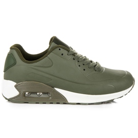 Pliwama Chaussures de sport confortables vert