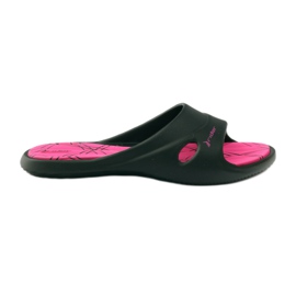 Rider 82214 chaussons de piscine en gel noir rose
