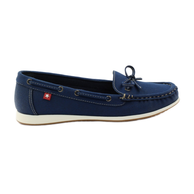 Big Star Mocassins femme Big-Star 274321 bleu marine