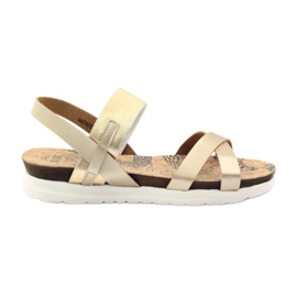 Sandales femme liège Big Star 274370 jaune