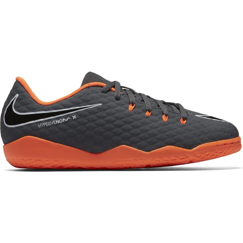 Chaussure de football Nike Hypervenom PhantomX gris gris