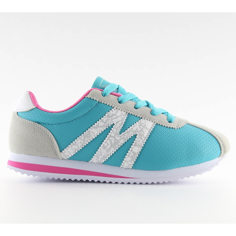 Chaussures de sports nautiques B683 très confortables bleu gris rose Chaussures de sports nautiques B683 très confortables bleu gris rose