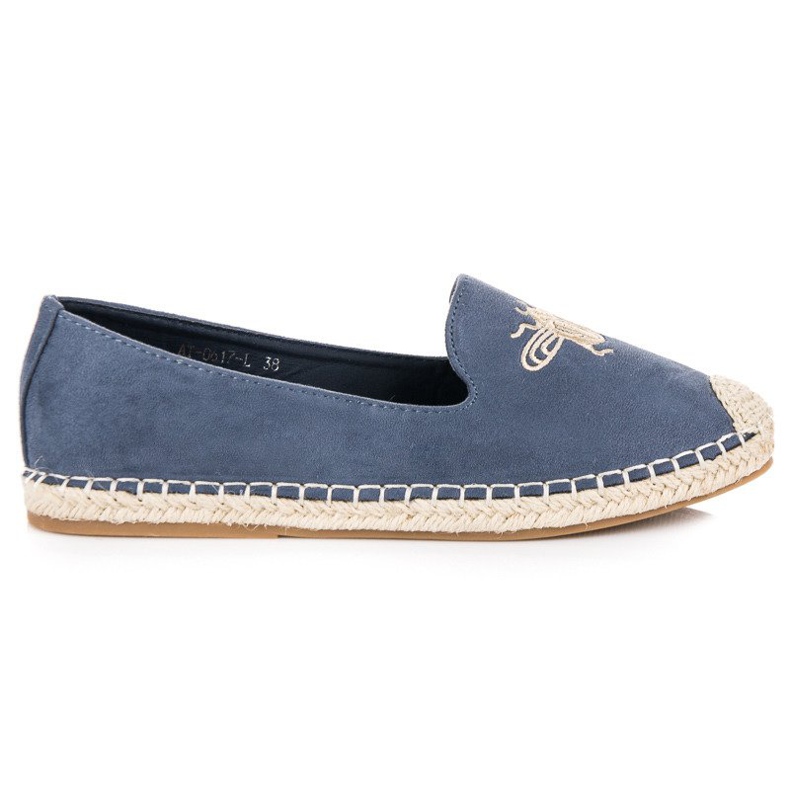 Bestelle Espadrilles à enfiler bleu Bestelle Espadrilles à enfiler bleu